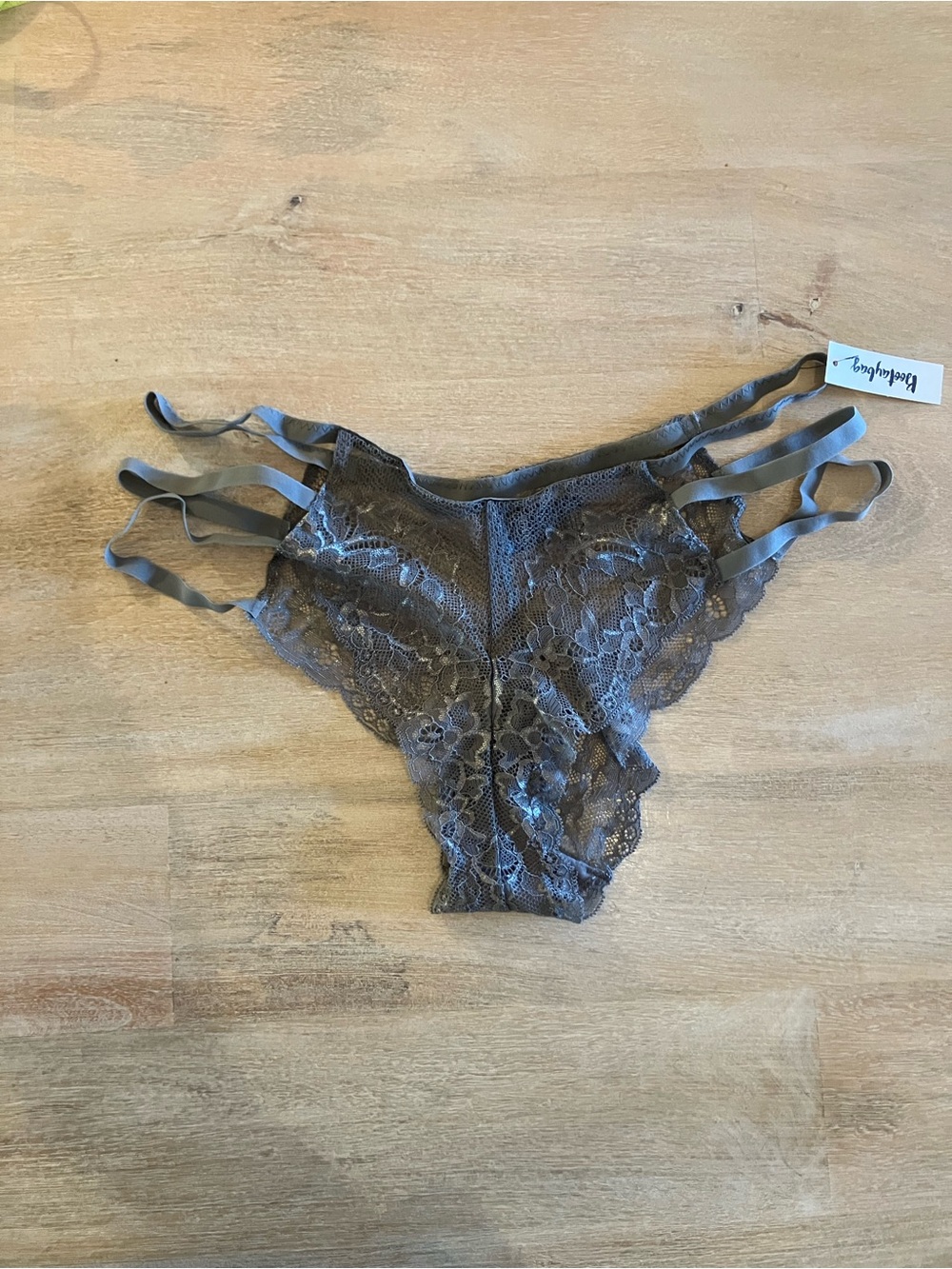 BootayBag High-Waisted Lace Bikini Panty